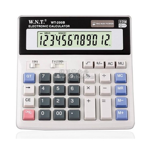 万能通 WT-200B 桌面计算器