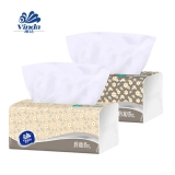 维达 抽取式面纸巾 200抽双层 v2078