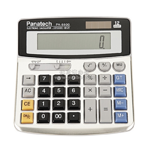 科迪能PA-5500太阳能计算器 办公商务计算器