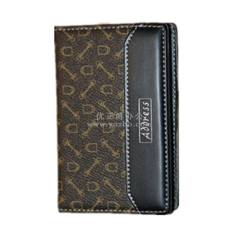 皮面电话本 电话薄 地址簿 90K