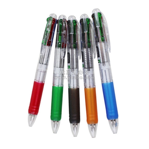 文正四色按动圆珠笔2026A