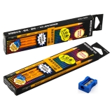 马可 六角木制铅笔 HB 2B