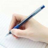 晨光黑水晶中性笔财务会计记账水笔AGP63201 0.38mm