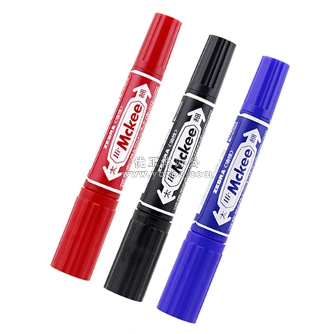 斑马大双头油性记号笔 光盘笔 MO-150-MC