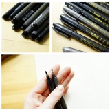 斑马秀丽笔 中楷小楷签名笔