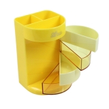 得力笔筒904四层多功能办公笔筒