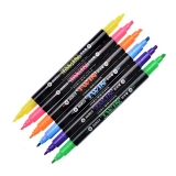 宝克荧光笔MP492 粗细双头荧光笔