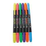 宝克荧光笔MP492 粗细双头荧光笔