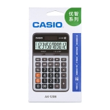 卡西欧(CASIO)12位数桌面型计算器 AX-120B